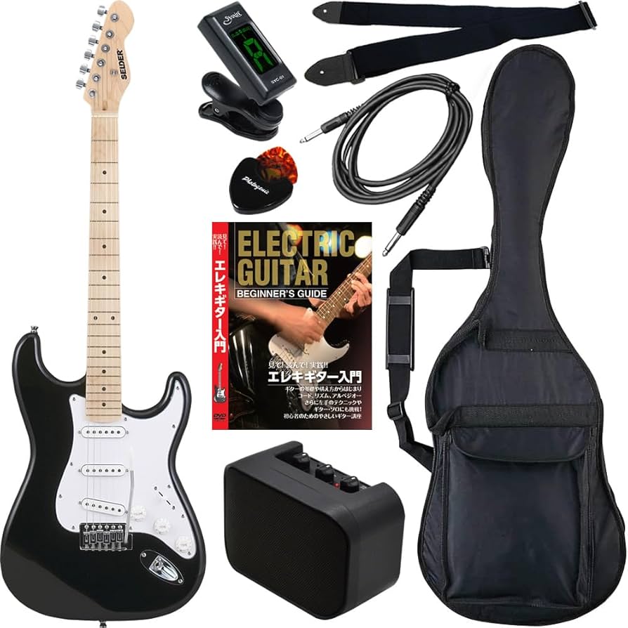 SELDER / セルダー ストラトキャスタータイプ マットブラック SELDER / セルダー ストラトキャスタータイプ マットブラック 初心者